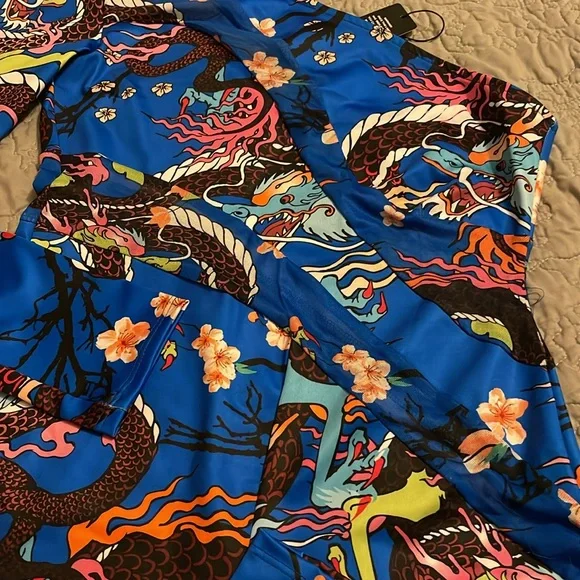 Blue Dragon Jumpsuit (one piece) - Picture 3 of 8